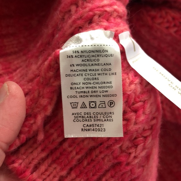 Loft Pink Knit Sweater -size XXSP - Picture 4 of 4